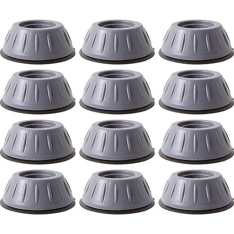 Set mit 12 Antivibrationspads für Waschmaschinen und Möbelfüße (1/4)
