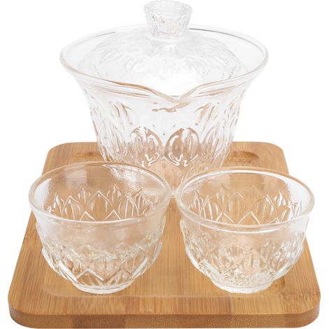 Tasse à thé en verre résistant à la chaleur avec anse - Accessoires de voyage pour boissons chaudes