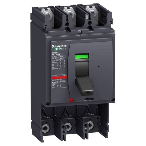 Schneider LV432403 NSX400N 3P compact circuit breaker without trigger