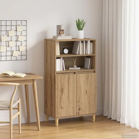 Aparador alto Roble artisan 60 x 36 x 110 cm (1/4)