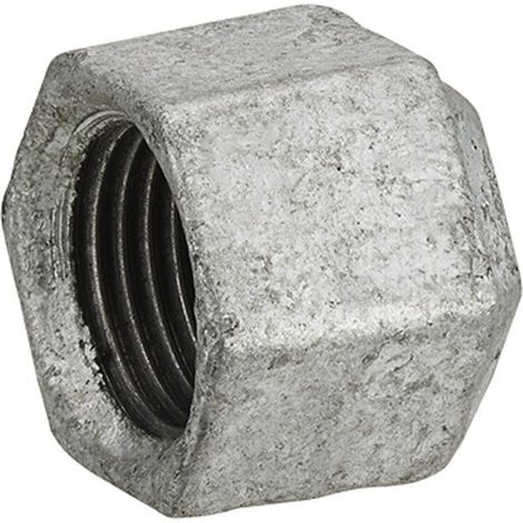 Tappo per tubo in acciaio zincato, femmina, diam. 26 x 34 millimetri SANS MARQUE