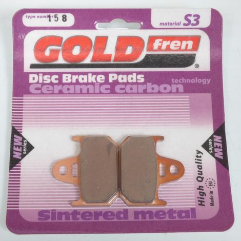 Plaquette de frein Gold Fren pour Scooter Honda 250 NSS Forza (1/3)
