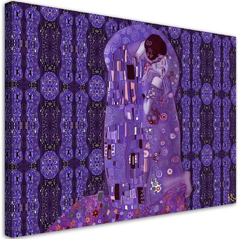Quadro su tela, Adempimento di una donna astrazione - 60x40 (1/5)
