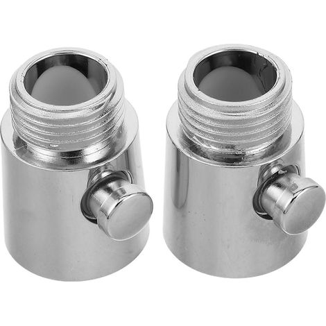 Lot de 6 robinets de douche en plastique pour arrêt rapide de l'eau, robinet de commande de douche pour camping-car (1/5)