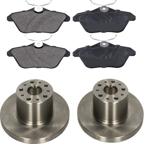 KIT FRENI POSTERIORI compatibile con Alfa Romeo 166 - DISCHI + PASTIGLIE OEM: FDB995 / DDF805 /SOSTITUZIONE DIRETTA/BASSA POLVERE/SILENZIOSO (1/5)