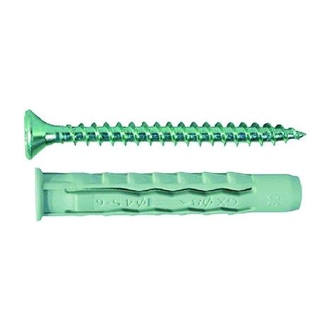 TASSELLO NYLON 'GL-VPS' mm 6 vite 4,5 x  40 - pz. 15 KONCRETO