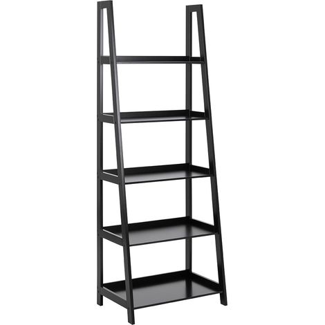 Etagère 5 niveaux 63x40x180 cm décor noir - SOLI (1/5)