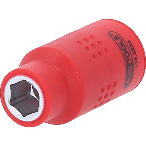 KS Tools 118.3834 3/8 Isolierte Stecknuss, 9mm (1/5)