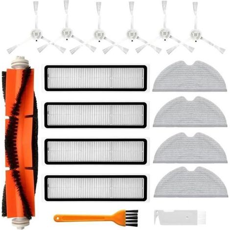 Pour Dreame D9 D9 Max D9 Pro L10 L10 Pro Aspirateur Brosse Latérale Principale Filtres Hepa Kit D'Accessoires en Tissu de (1/5)