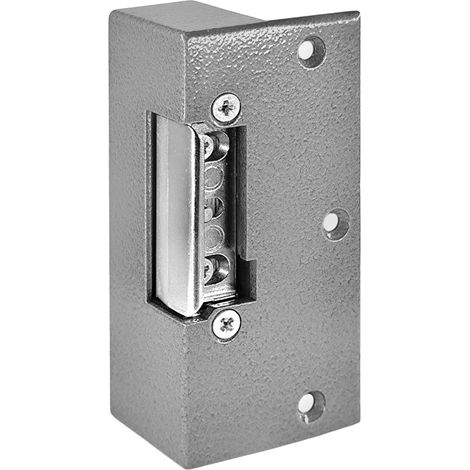 Gache électrique en applique 100 mm 24V réversible à rupture de courant gauche Beugnot 204 (1/5)