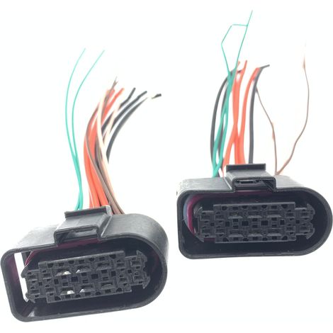 Wasserdichter Stecker für Volkswagen Audi 14P 3C0 973 737, Scheinwerferstecker für Automobile. (1/5)
