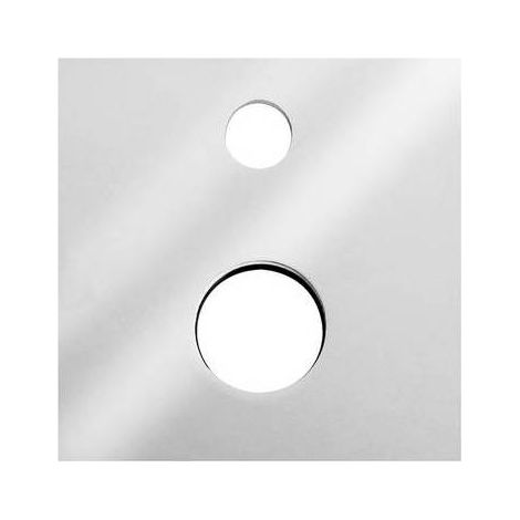 PLACCA PER MISC. INCASSO CON DEVIATORE POLAR NOSTRO ART. 272-P045