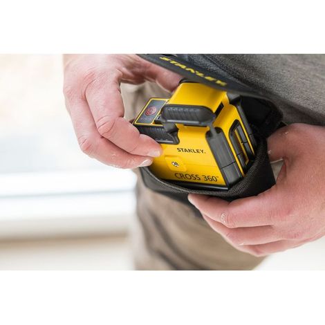 Stanley Laser-Niveau rot, 360° selbstnivellierend, 20 m