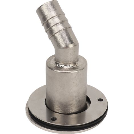 Raccords d'échappement de coque en acier inoxydable, coude de 22 mm, douille pour tuyau, visserie pour chauffages de stationnement pour camping-cars, bateaux et voitures (1/5)