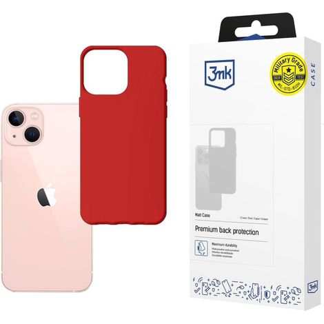 Custodia opaca 3mk per Apple iPhone 14, colore paglia (1/2)