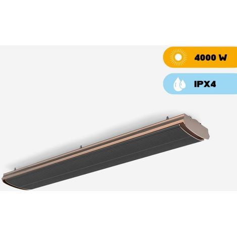 Calentador Infrarrojo 4000w Industrial Negro Sined (1/5)