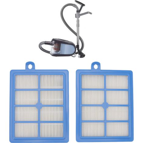 Filtre de Remplacement pour Aspirateur Philips/Electrolux - Compatible avec Fc9150, Fc9199, Fc9071, Fc8038, Fc9262 - HEPA, ABS, 206g, 2 Pièces (1/5)
