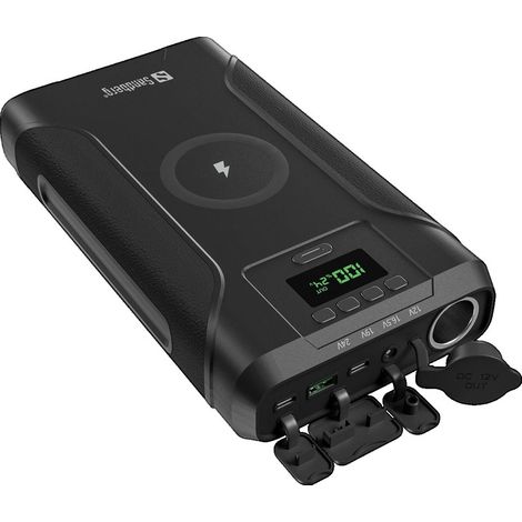 Batería externa de viaje Sandberg 7 en 1 de 76800 mAh