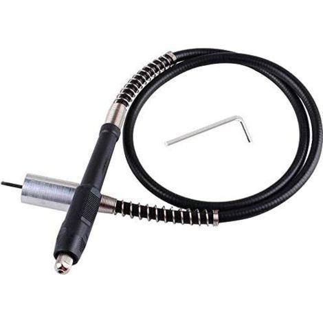 Lntyq Multifunktionale flexible Welle, kompatibel mit Dre-Mel Wen Roybi Bohrmaschine und elektrischem Schleifer mit Schnellspannfutter von Poweka (1/5)