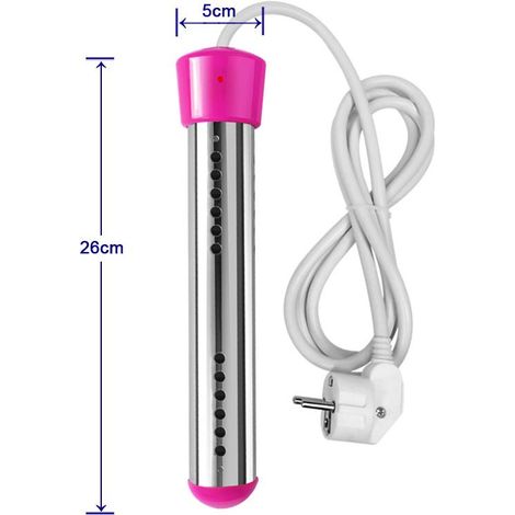 Chauffe-Eau Haute Puissance Fast Hot Tub - 2000W, Noir, Arrêt Automatique à 70°C, 1pc (1/3)