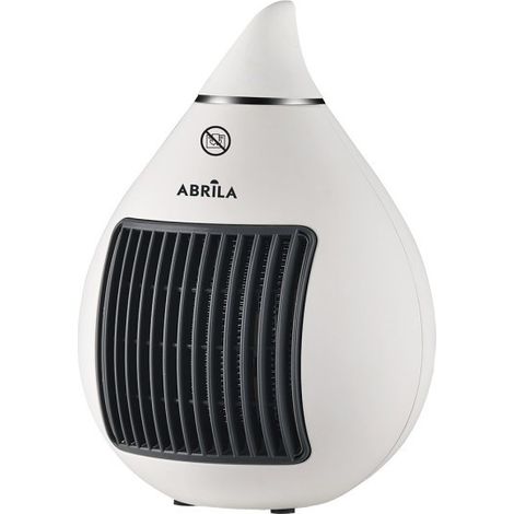 Calefactor Cerámico 1500w blanco y cromo  2 funciones, 2 potencias, termostato regulable (1/3)