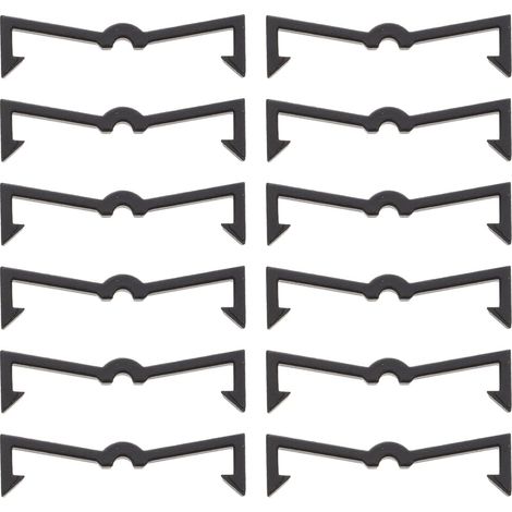 Pieces Iron Shelf Hooks Applicable Hooks for Slatwall Panels
