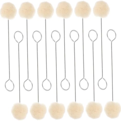 Applicateur de Teinture pour Cuir en Laine, Manche Long, 50 Pièces (1/5)