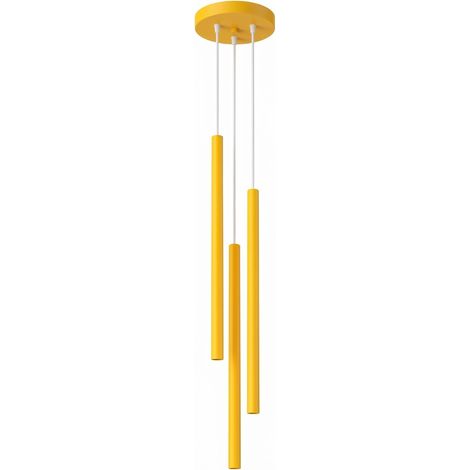 Lampade a sospensione PASTELO giallo 19.5x115x19.5cm Sollux (1/5)
