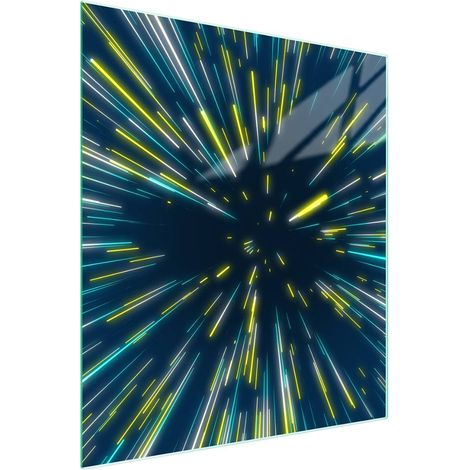 Tagliere in vetro 45x52 con luci (1/5)