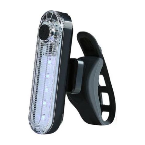 Luci posteriori per bicicletta - Set di 2 luci posteriori, lampada LED impermeabile ricaricabile tramite USB, 4 modalità di illuminazione per maggiore sicurezza e visibilità - Bianco (1/3)