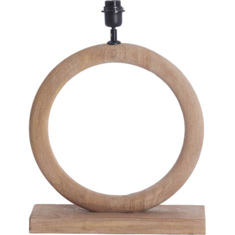 Light & Living - lampe de table - Nubia - naturel - bois -