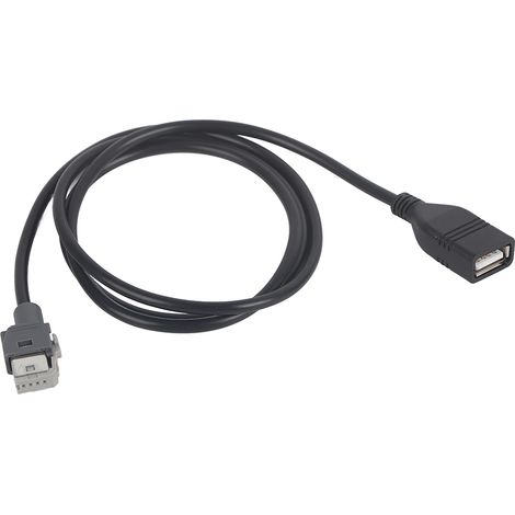 Eosnow Programmierkabel, USB-Radiokabelleitung, gute elektrische Leitfähigkeit, lange Haltbarkeit, einfacher Anschluss, Ersatz für Peugeot 307 407 308 408 508 3008 Auto