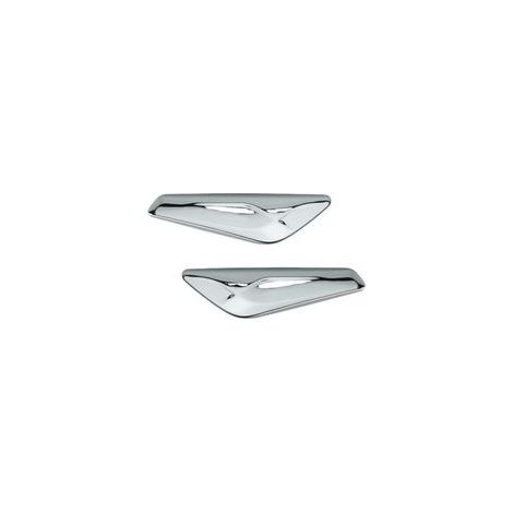 Clignotant latéral pour X3 X4 F25 F26 – Lampe gauche/droite – Numéro de pièce 51117338569/51117338570 – Plastique argenté (1/4)