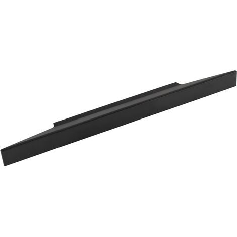 Griff Facet LA 96mm, Möbelgriff Breite 220mm, Aluminium schwarz matt (1/4)