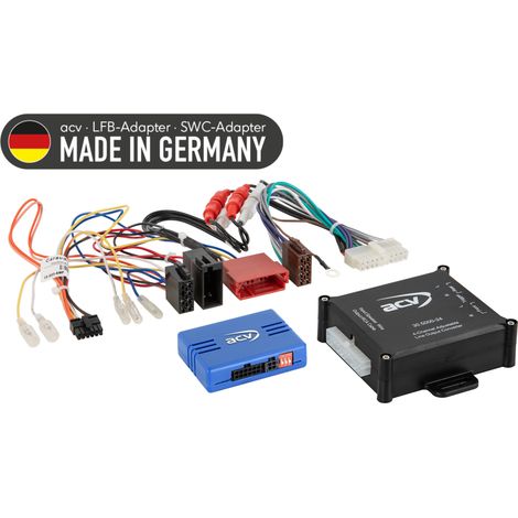 Adaptador de volante para Audi A3/A3/A4/A6/TT ISO/Mini ISO Amp Pro