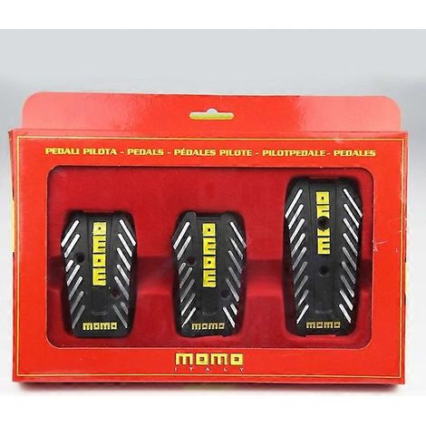 Ensemble de 3 pédales de frein, d'embrayage et d'accélérateur de style JDM pour la plupart des véhicules. (1/5)