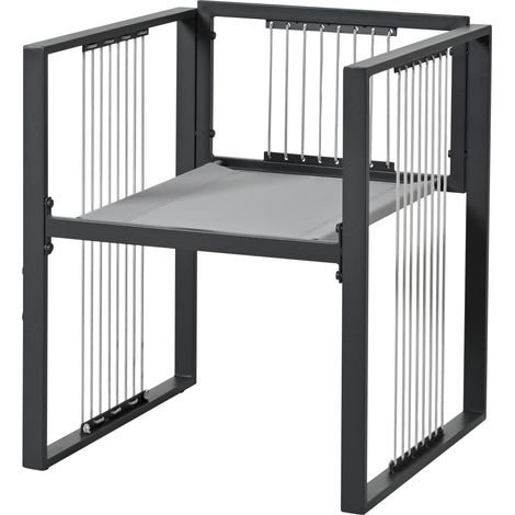 Set de table et de chaises en 7 pièces, conçu pour l’intérieur des lieux, destiné à accueillir 6 personnes. La table est faite de verre durci. Idéal pour prendre ses repas dans la cour ou sur la terra (1/5)