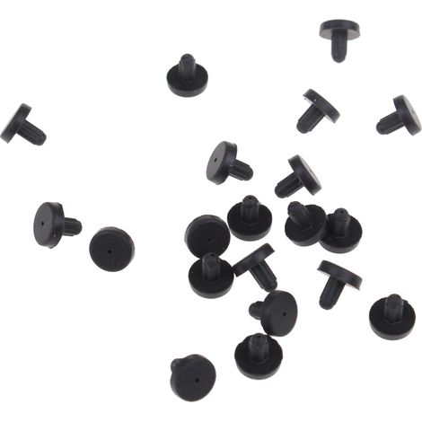 Ersatzteil - Set 20 Rost-Füßen aus Gummi -  - ARTHUR MARTIN ELECTROLUX, SMEG, ELECTROLUX, FAURE, AEG, SAUTER, ZANUSSI, JUNO, ARTHUR MARTIN
