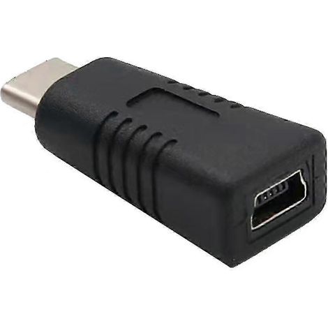 Adaptateur mini USB femelle vers USB-C mâle, anticorrosion, convertisseur de téléphone portable SZRH AF (1/5)