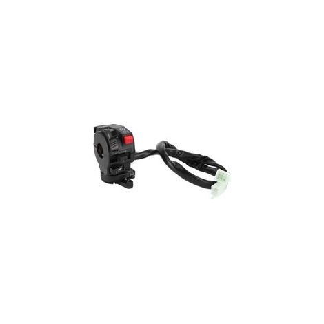 6 fonctions 9 fils côté gauche interrupteur de commande assemblée Kill Start interrupteur de starter, interrupteur de guidon 22mm 9 broches 8 fils adaptés pour 200cc 250cc Dirt Quad Bike