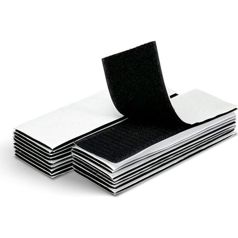 KZQ 16 pares de pinzas autoadhesivas para manteles con tiras invisibles de velcro para manteles de picnic. Ideales para interiores y exteriores. (1/4)