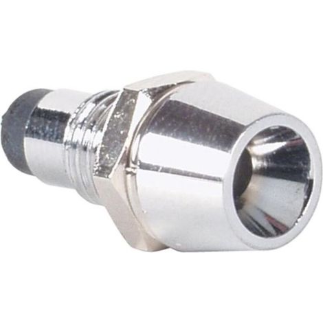 Support De Voyant - Ø3 mm - Pour Led 3 mm - Diamètre Extérieur 8.3 mm - Profondeur 8.3 mm - Hauteur 15 mm - ABS - Lot De 5 (1/2)