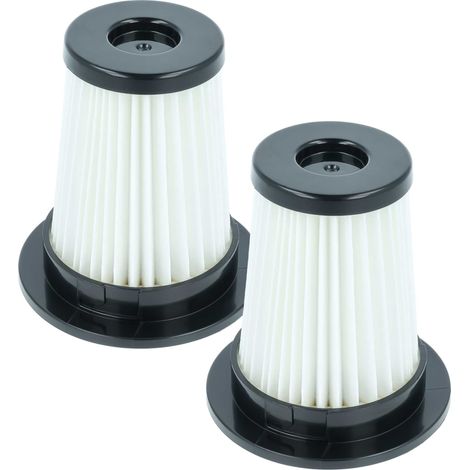 vhbw 2x Staubsaugerfilter kompatibel mit Grundig GMS3880, VCP3130L Staubsauger - HEPA-Filter Schwarz Weiß (1/4)