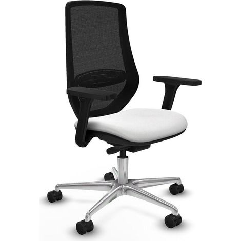 Piqueras y Crespo Mardos Silla de Oficina Blanca Confort (1/3)
