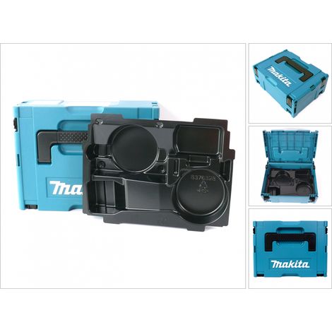 Maletín de sistema Makita MAKPAC 2 - con inserto para BGA / DGA 452