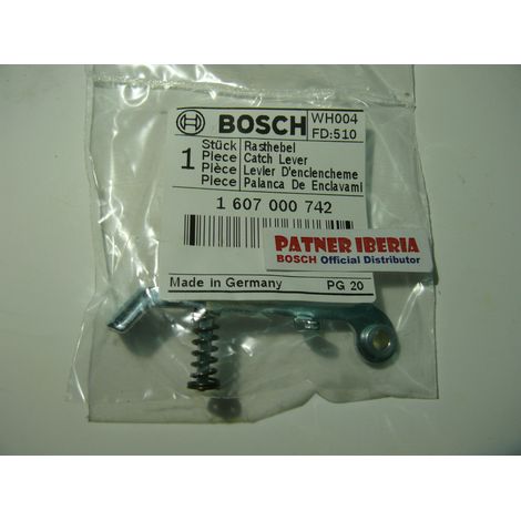Repuesto original BOSCH 1607000742  Palanca