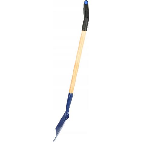 bêche, truelle de jardin crantée, truelle à manche en D, bêche de jardin, truelle à manche en bois, bêche de jardin (ronde) (1/5)