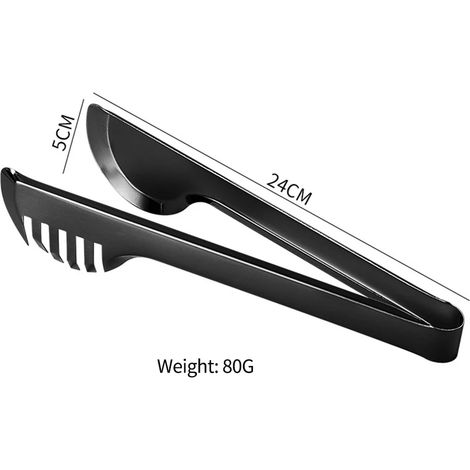 Pinces de cuisine en acier inoxydable doré pour barbecue, plusieurs styles, pinces à gâteaux, pinces à friture, accessoires de cuisine, ustensiles ménagers (1/5)