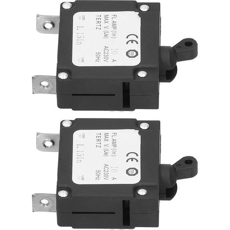 2 Interrupteurs de Protection Contre les Fuites de Courant pour Générateurs à Essence 168F 170F 2KW‑3KW (1/5)