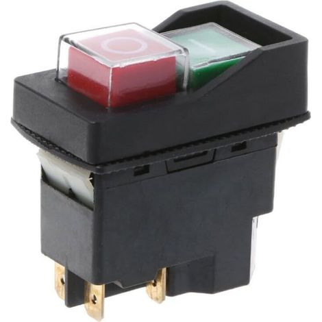 KLD-28A Waterproof Magnetic Push Button Switch with 220V Surge Protection IP55 (1/5)